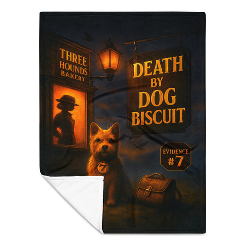 Read & Snuggle Throw — Three Hounds Bakery (Death by Dog Biscuit)
