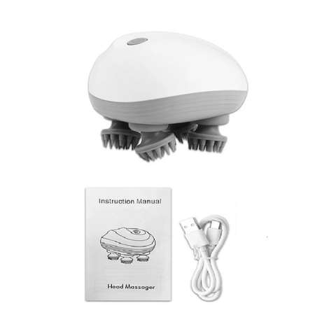 TruRelax 3-in-1 Scalp & Pet Massager – For Humans, Cats & Dogs