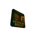 Load image into Gallery viewer, Evidence #7 Read &amp; Sip Coaster — Death by Dog Biscuit (Single)

