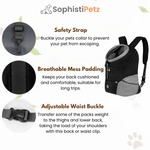 Load image into Gallery viewer, PawVenture Dog Backpack &amp; Pet Carrier – Secure &amp; Comfortable
