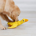 Load image into Gallery viewer, SnackWing Duck Snuffle Toy – Treat Puzzle with Squeaker
