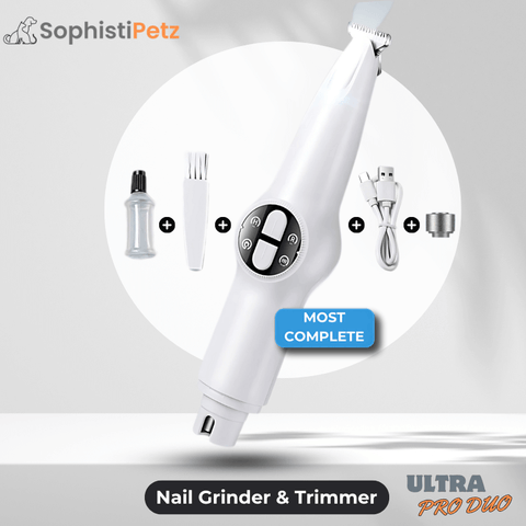 Universal Pet Paw Trimmer – LED Light, Waterproof, Quiet & Safe