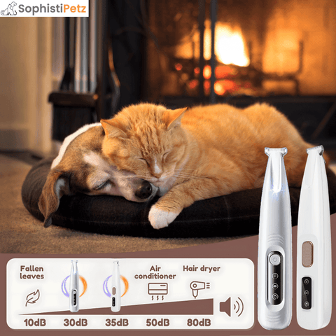 Universal Pet Paw Trimmer – LED Light, Waterproof, Quiet & Safe