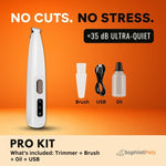 Load image into Gallery viewer, Universal Pet Paw Trimmer – LED Light, Waterproof, Quiet &amp; Safe
