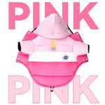 Load image into Gallery viewer, Winter Dog Puffer Jacket — Insulated, Water-Resistant, Snap-Down Hood &amp; D-Ring
