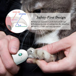 Load image into Gallery viewer, Pet Nail Clippers with Adjustable Hole &amp; File
