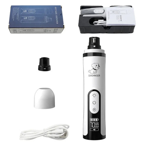 PawShine LED Pet Nail Grinder for Safe Trimming