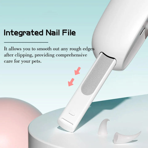 Pet Nail Clippers with Adjustable Hole & File