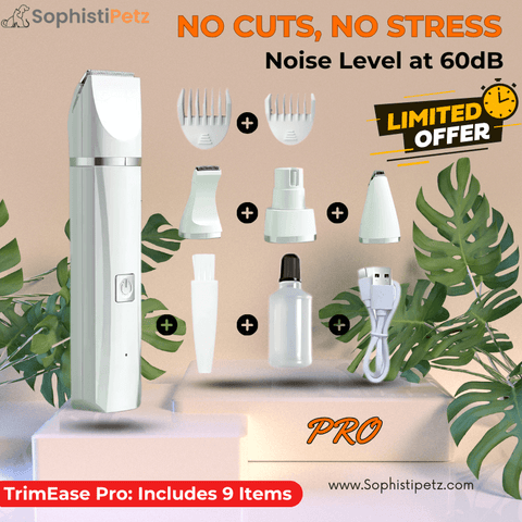 3-in-1 Pet Grooming Kit – Trimmer, Clipper & Nail Grinder