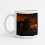 Load image into Gallery viewer, Death by Dog Biscuit Premium Mug — “Evidence #7” Edition
