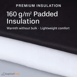 Load image into Gallery viewer, Winter Dog Puffer Jacket — Insulated, Water-Resistant, Snap-Down Hood &amp; D-Ring
