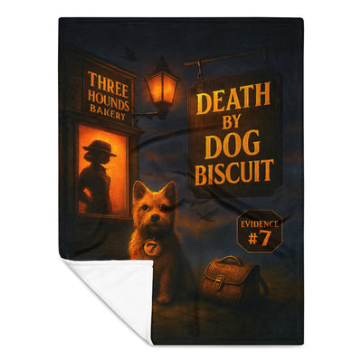 Read & Snuggle Throw — Three Hounds Bakery (Death by Dog Biscuit)
